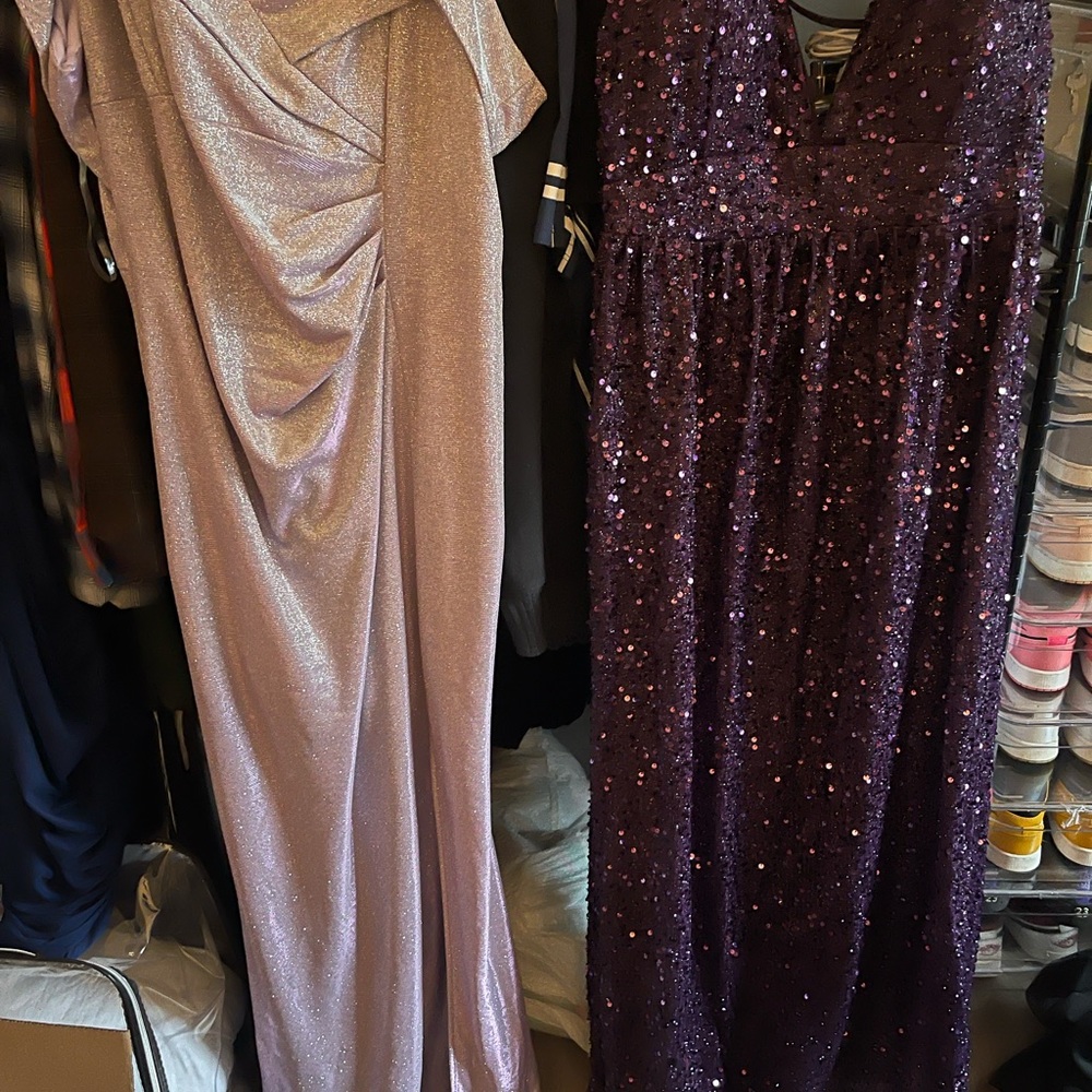 Formal dresses and coach shoes